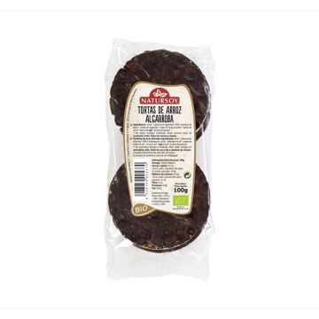 Tortitas arroz c/algarroba 100g ECO