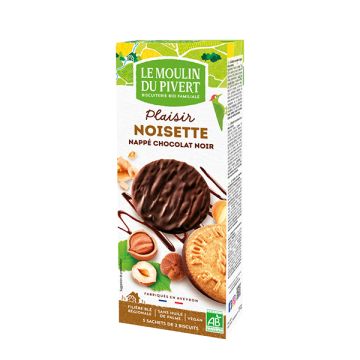 Galletas avell/xoc negro Pivert 130g ECO