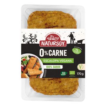 Escalopa 0% carne Natusoy 170g ECO