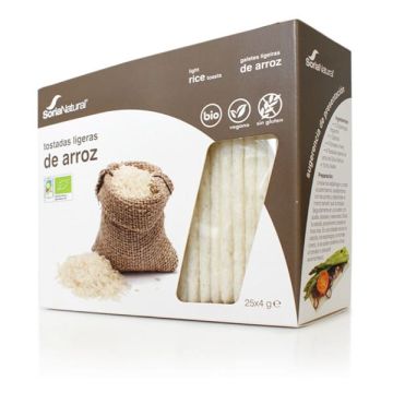 Tostadas arroz Soria Natural 25x4g ECO