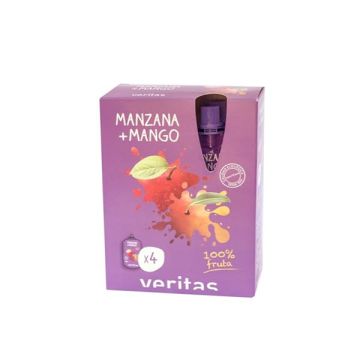 Puré manzana mango Veritas 4x100g ECO