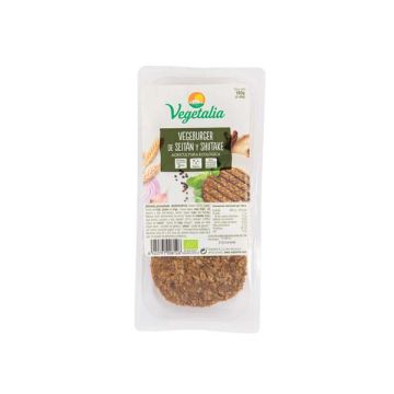 Hamb. seitan xitake Vegetalia 160g ECO
