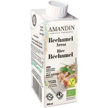 Bechamel de Arroz Amandin 20cl ECO
