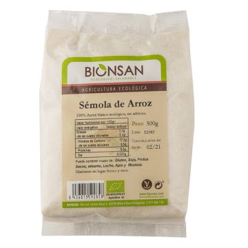 Semola Arroz Bionsan 500g ECO