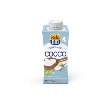 Crema de coco p/cocinar Isola 20cl ECO
