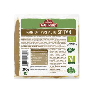 Salchichas Seitan Natursoy 200g ECO