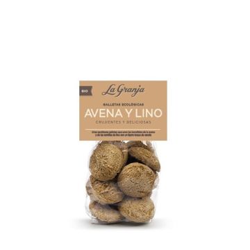Galletas avena c/lino La Granja 200g ECO