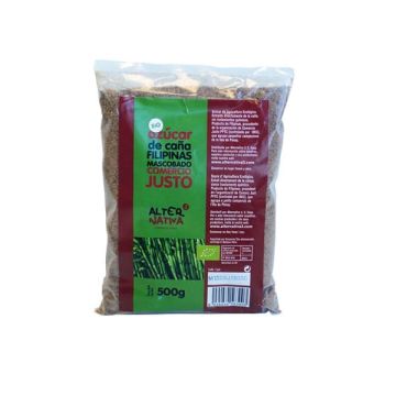 Azúcar caña mascobado Altern. 500g ECO