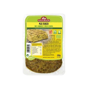 Hamburguesa de mijo Natursoy 200g ECO