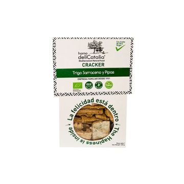 Craker t.sarra/pipa Delicatalia 125g ECO