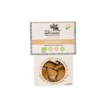 Craker rústic avena Delicatalia 125g ECO