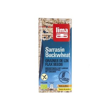 Tortitas sarraceno/lino Lima 130g ECO