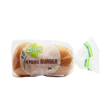 Brioche burger BIEN 4x50g ECO