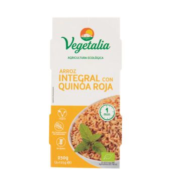 Arroz y quinoa roja cocidos 2x125g ECO