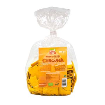 Mini cracker esp/cúrcu/pimienta 250g ECO