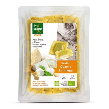 Ravioli 4 Quesos La Spiga 250g ECO