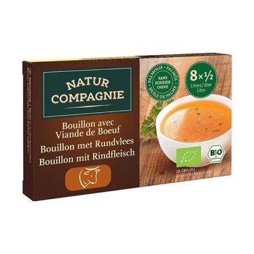 Caldo Ternera Natur Compagnie 8x10g ECO
