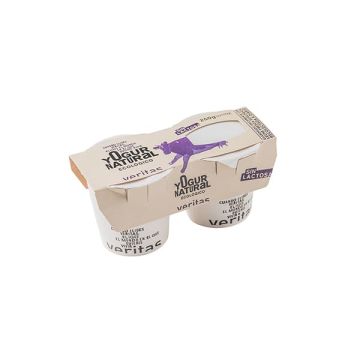 Yogur nat s lact Veritas 2x125g ECO
