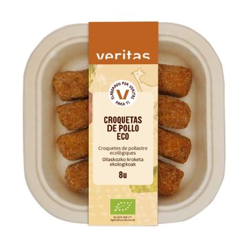 Croquetas de pollo Veritas 8u 225g ECO