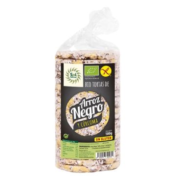 Tortitas Arroz Neg/Cúrcu S. Nat 100g ECO