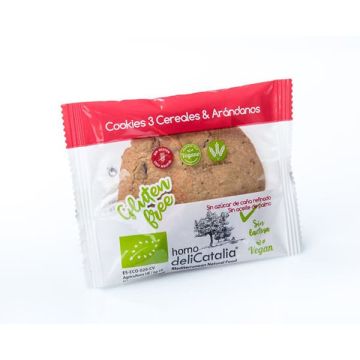 Cookie XL 3 Cereal Aránd Delica 40g ECO