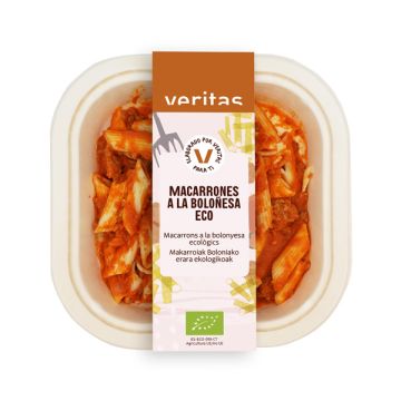 Macarrones boloñesa Veritas 250g ECO