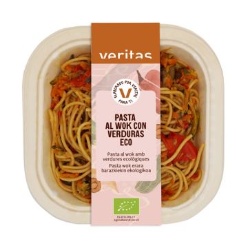 Pasta Wok c/verduras Veritas 250g ECO