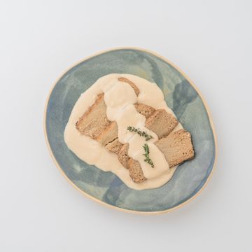 Seitán salsa almendra PK