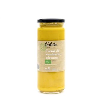 Crema Zanahoria/Cúrcuma Carlota 450g ECO