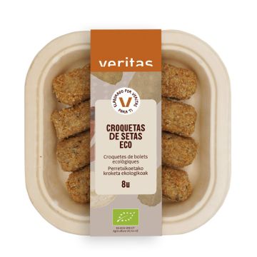 Croquetas Setas Veritas 8u 240g ECO