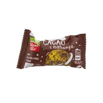 RawBall cacao y naranja Finestra 25g ECO