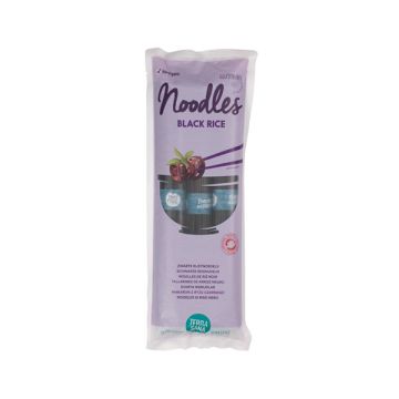 Fideos Arroz Negro TerraSana 250gr ECO