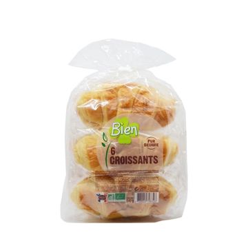 Croissant de mantequilla BIEN 6x40g ECO