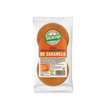 Wafles con caramelo Biocop 120g