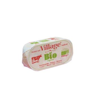 Mantequilla con sal Village 250gECO