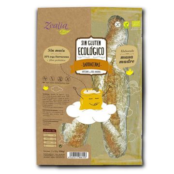 Baguetina sarracena Zealia 2x125g ECO