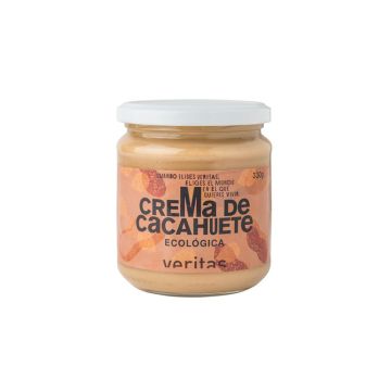 Crema de cacahuete 100% Veritas 330g ECO