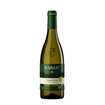 Vino blanco castell Chardonay 75cl ECO