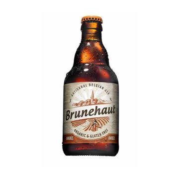 Cerveza Amber s/g Brunehaut 33cl ECO