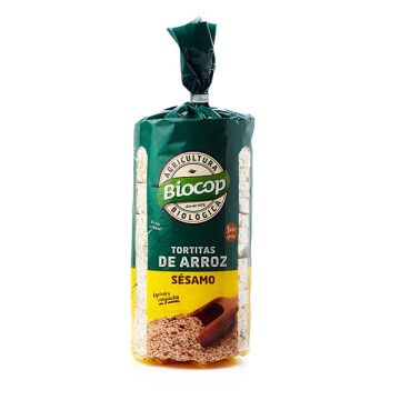 Tortitas Arroz Sésamo Biocop 220g ECO