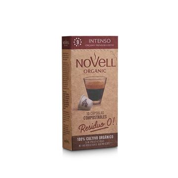 Café intenso cápsulas Novell 10u ECO