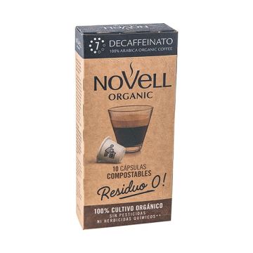 Café Descafeinado cápsula Novell 10u ECO