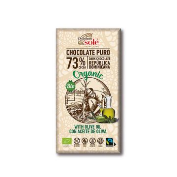 Chocolate negro c/aceite 100g Sole ECO