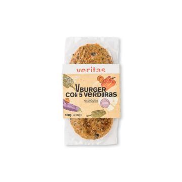 VBurger 5 verduras Veritas 160g ECO