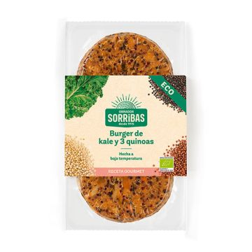 VBurger kale 3 quinoas Sorribas 160g ECO