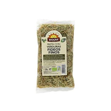 Fideos finos verduras Biográ 250g ECO