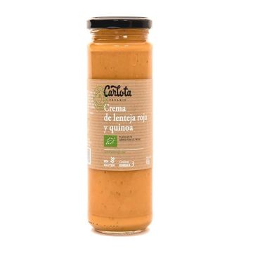 Crema Lenteja R/Quinoa Carlota 450g ECO