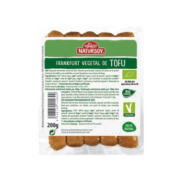 Frankfurt de tofu Natursoy 200g ECO