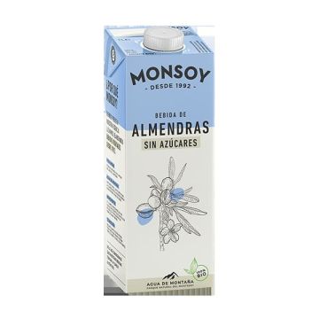 Bebida Almendra Sin Azúcar Monsoy 1L ECO