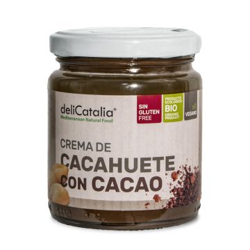 Crema cacahuete/cacao Delicatal 225g ECO